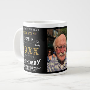 Personlig 40:e födelsedagen jumbo mugg