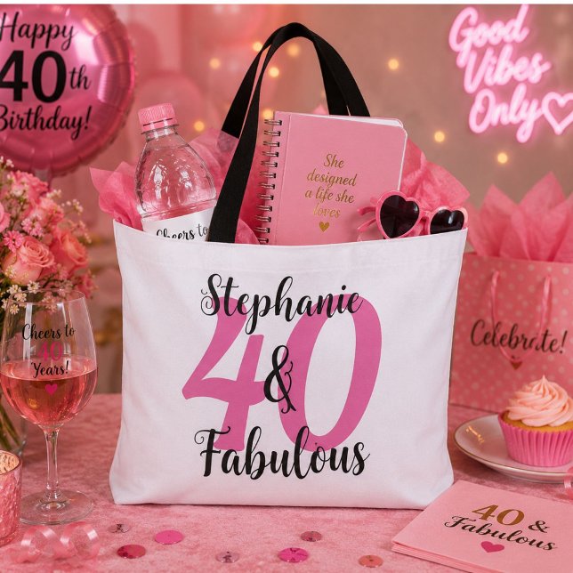 Personlig 40 & Fantastisk   Tygkasse (Skapare uppladdad)