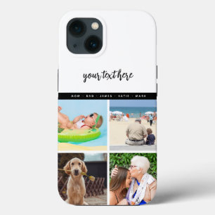 Personlig 4 Kärlek-fotofamiljeminnen Keepsak