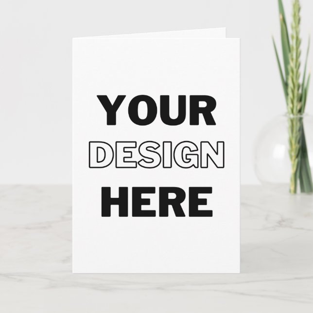 Personlig 4 sida Bröllop, 5 x 7 Inbjudan (Framsida)