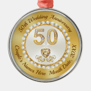 Personlig, 50-årsjubiléet Jul Ornament