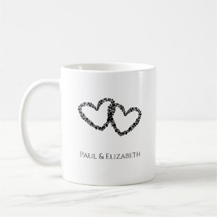 Personlig 50-årsjubileum Keepsaké par Gift Kaffemugg