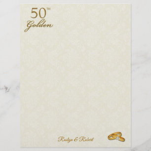 Personlig 50:e årsdagen av Golden Bröllop
