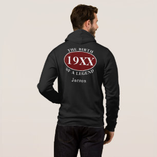 Personlig 50:e födelsedag av svart lygend t shirt