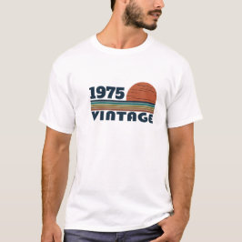 Personlig 50 vintagars 50-årsgåvor t shirt