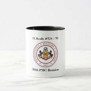 + PERSONLIG 50th Reunion Mugg (11 eller 15 oz)
