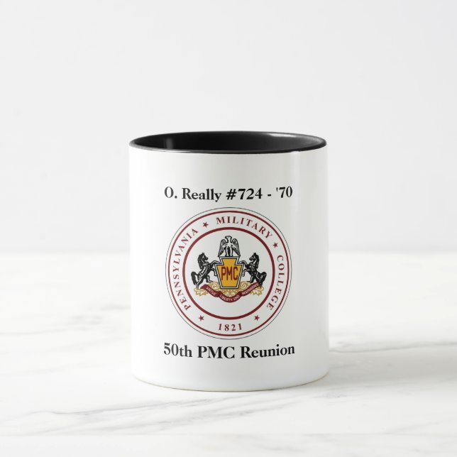 + PERSONLIG 50th Reunion Mugg (11 eller 15 oz) (Center)