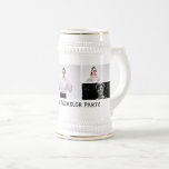 Personlig 5-Anpassningsbar för fototextbaksida Sejdel<br><div class="desc">Dina favoritfoton och en textrad med anpassningsbar markerar den här reklamfesten.</div>