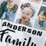 Personlig 5 - foto kökshandduk<br><div class="desc">Den här snyggten 5 Photo personlig-tehandduken kommer att göra ett underbart tillägg till vilket kök som helst, anpassa sig helt enkelt med dina favoritfotografier, din familj namn och året. Det skulle göra en underbar lagerpåfyllning så att alla dessa julklappar, typsnitt stil, storleka och färg kan ändras genom att klicka på...</div>