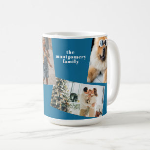 Personlig 5-foto-Mugg Kaffemugg