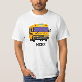 Personlig 5-stjärnig Buss-drivrutin T Shirt