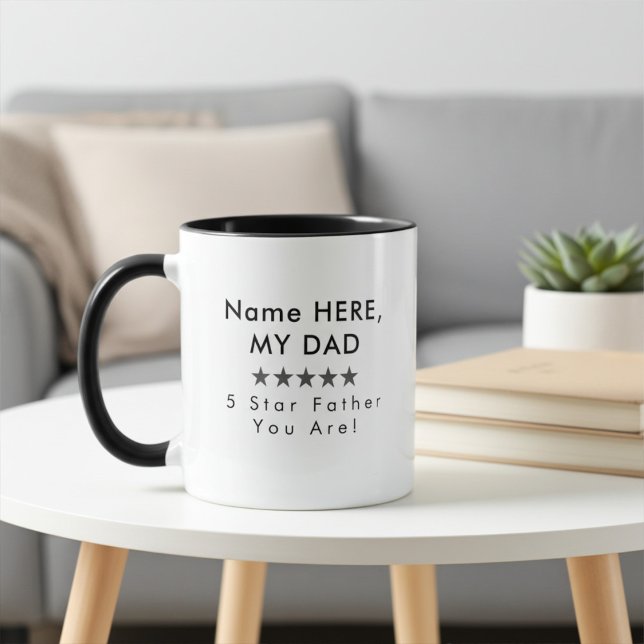 Personlig 5-stjärnigt kaffe Mugg (Skapare uppladdad)