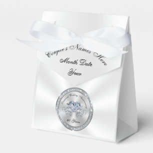 Personlig 60-årsjubiléer för Party favors Presentaskar