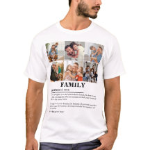 Personlig 6 Fotokollage-familjdefinition