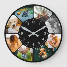 Personlig 8 Omfattande klocka för rundade foton