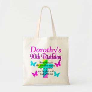 PERSONLIG 90:E RAINBOW KOR TOTE BAG TYGKASSE
