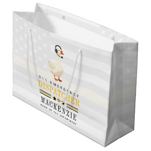 Personlig 911-operatörsgås med hörlurar