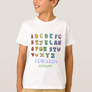 personlig ABC alfabet tidigt inlärning T Shirt