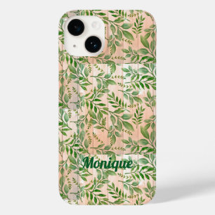 Personlig Abstrakt Greenery Fodral-Mate iPhone Ca