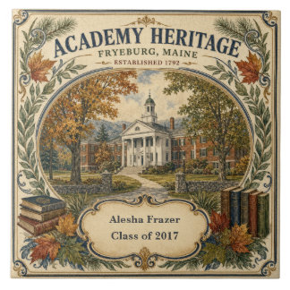 Personlig Academy Heritage Fryeburg Maine Kakelplatta