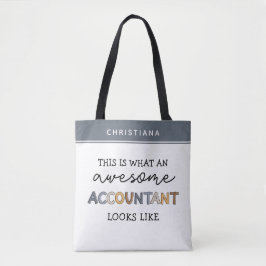 Personlig Accountant Funny Fantastisk Accountant K Tygkasse