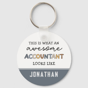 Personlig Accountant Funny Fantastisk Accountant Nyckelring