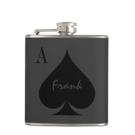 Personlig Ace of spades drink flask Fickplunta