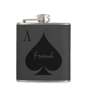 Personlig Ace of spades drink flask Fickplunta