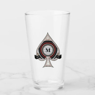 Personlig Ace of Spades Glaskopp