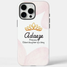 Personlig Adaeze iphone case