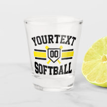 Personlig ADD NAMN Softball Player Varsity Team