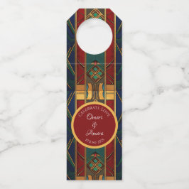 Personlig Afrikansk Bröllopsflaska Märke