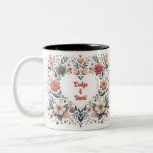 Personlig AI genererade Boho Heart-design