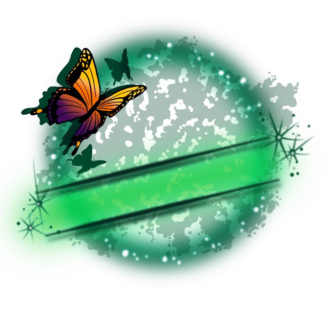 Personlig Airbrush Butterfly design T-Shirt (Skapare uppladdad)