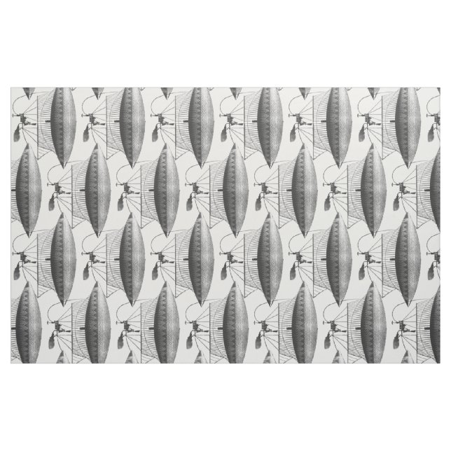 Personlig Airship Tyg (Fat Quarter)