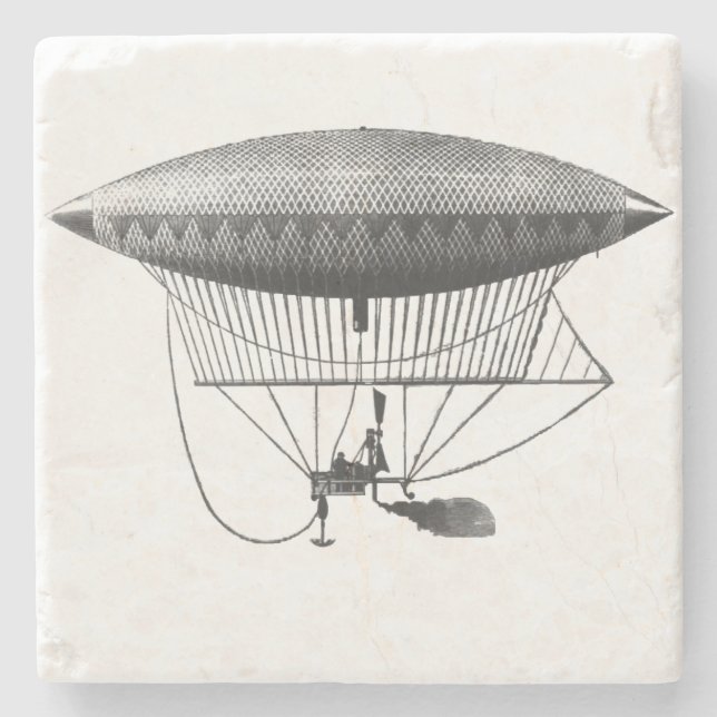 Personlig Airship Underlägg Sten (Framsidan)
