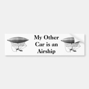 Personlig Airshipbildekal Bildekal