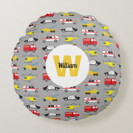 Personlig Akut Fordon Transport Rund Kudde