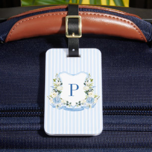 Personlig akvarell Hydrangea Bröllop Bagagebricka