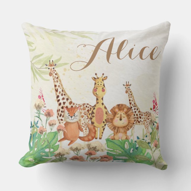 Personlig akvarell kudde (Framsida)