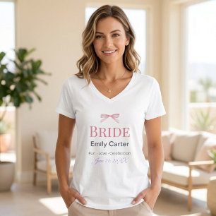 Personlig akvarell rosa flug T-shirt – specialdesi