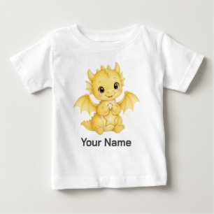 Personlig akvarelldrake med stjärnljuskrona t shirt