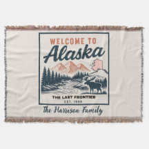 Personlig Alaska kastfilt