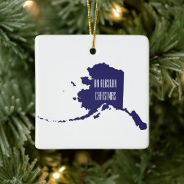 Personlig Alaska Ornament