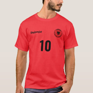 Personlig Albaniens nationella team Jersey T Shirt