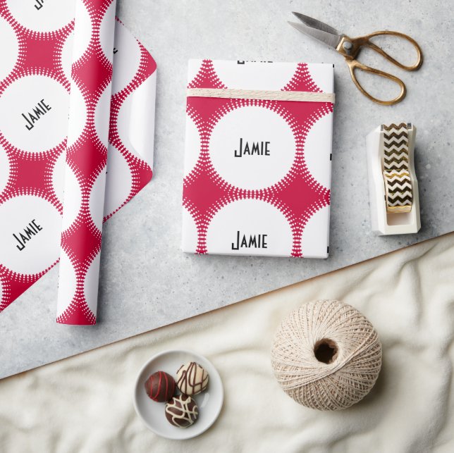 Personlig alla Färg-figursättningsPappra Presentpapper (Hantverk)