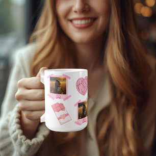 Personlig Alla hjärtans dag-mugg Kaffemugg