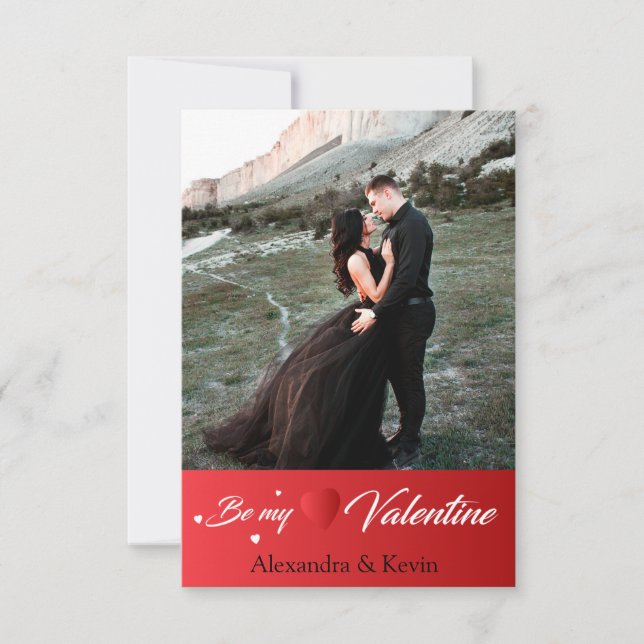 Personlig Alla hjärtans dag Photo Helgdag (Framsida)