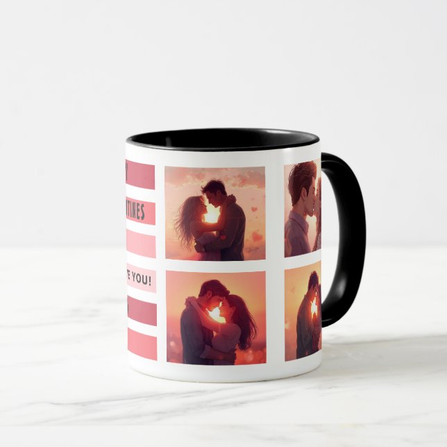 Personlig Alla hjärtans dags-present Mugg (Framsida höger)