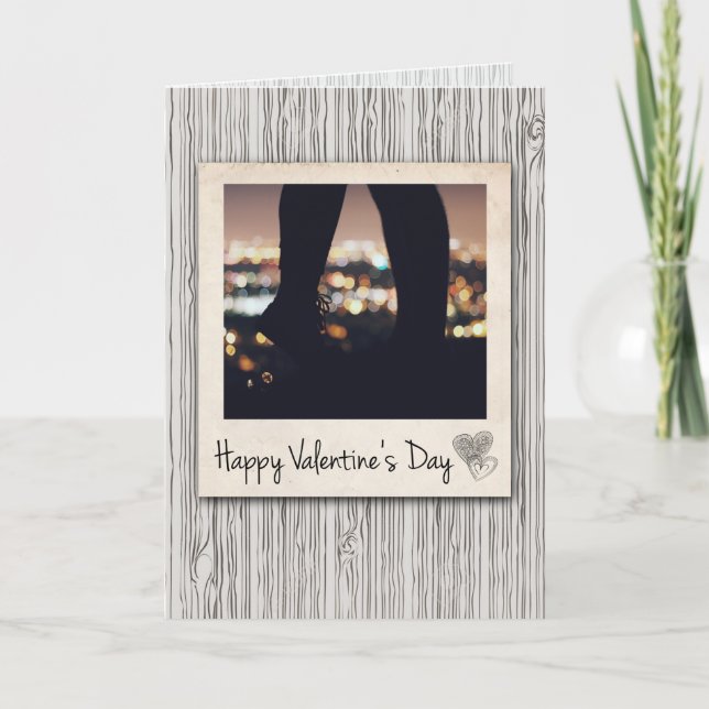 Personlig Alla hjärtans dagskort Helgkort (Framsida)